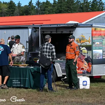 Image shows fly-in attendees. 