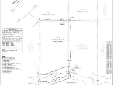 Image shows map of subject property. 