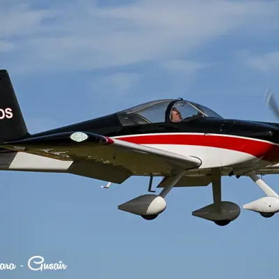 Image shows a plane in flight. 