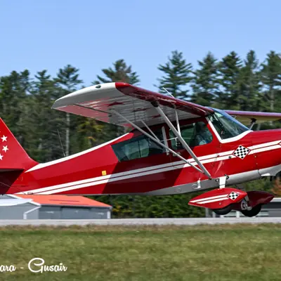 Image shows a plane preparing to take off. 